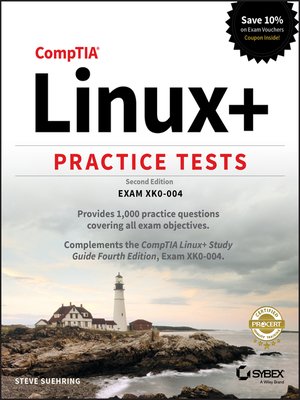 cover image of CompTIA Linux+ Practice Tests